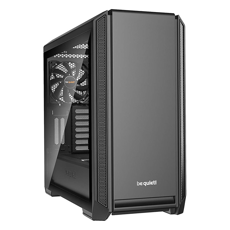 be quiet! Silent Base 601 Tempered Glass ATX Case - Black (BGW26)