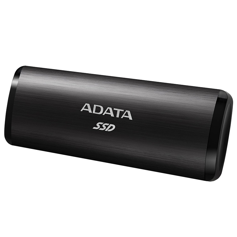 ADATA 512GB SE760 USB Type C External SSD - Black (ASE760-512GU32G2-CBK)