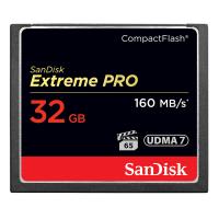 Sandisk SDCFXPS-032G-XQ46 32GB Extreme Pro 160 MB/s RW Compact Flash Card