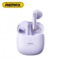 MOREJOY Remax True Wireless Heaphones Earbuds for Music Call TWS bluetooth 5.3 earphones headphones,Crystal Clear Sound Profile_Purple