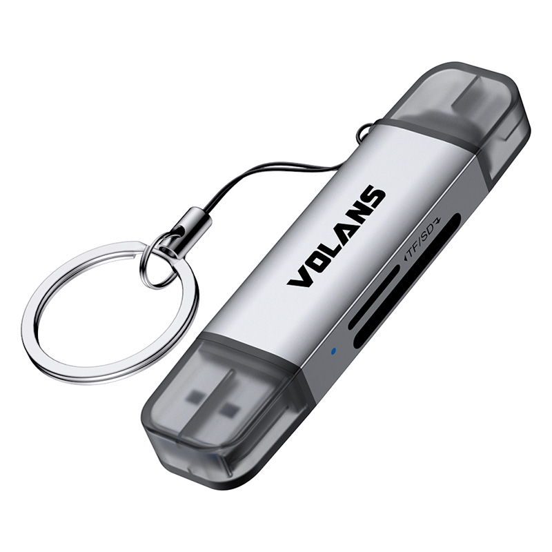 Volans USB 3.1 A/C SD and Micro SD Card Reader (VL-CR06)