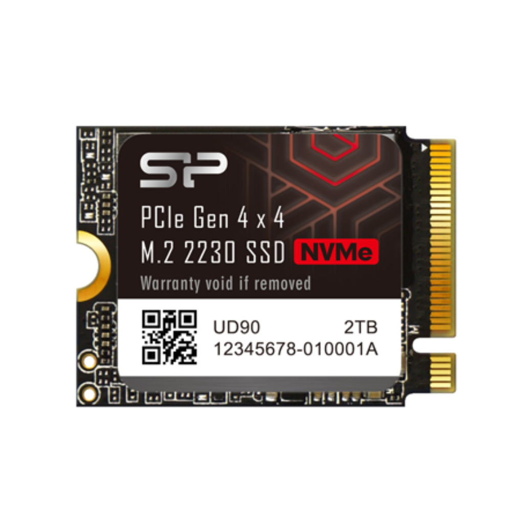 Silicon Power UD90 2TB R/W up to 5,000/3,200 MB/s PCIe 4.0 Gen 4x4 M.2 2230 SSD - SP02KGBP44UD9007