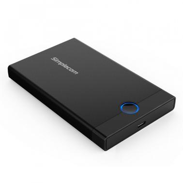 Simplecom Tool Free 2 5in SATA HDD SSD To USB C Gen 2 Enclosure SE229 Msy Com Au