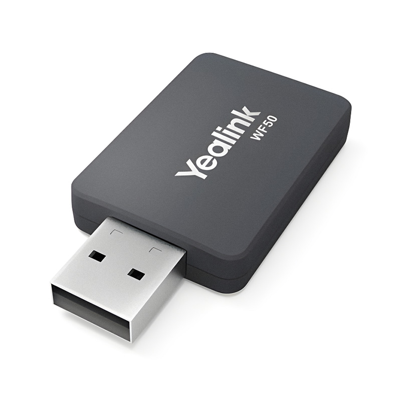 Yealink WF50 Dual Band WiFi Dongle for Yealink SIP-T27G/T41S/T42S/T46S/T48S IP Phone (F/W Version 84)