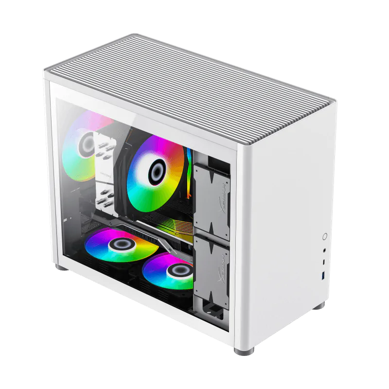 Gamemax SPARK Computer case MATX White