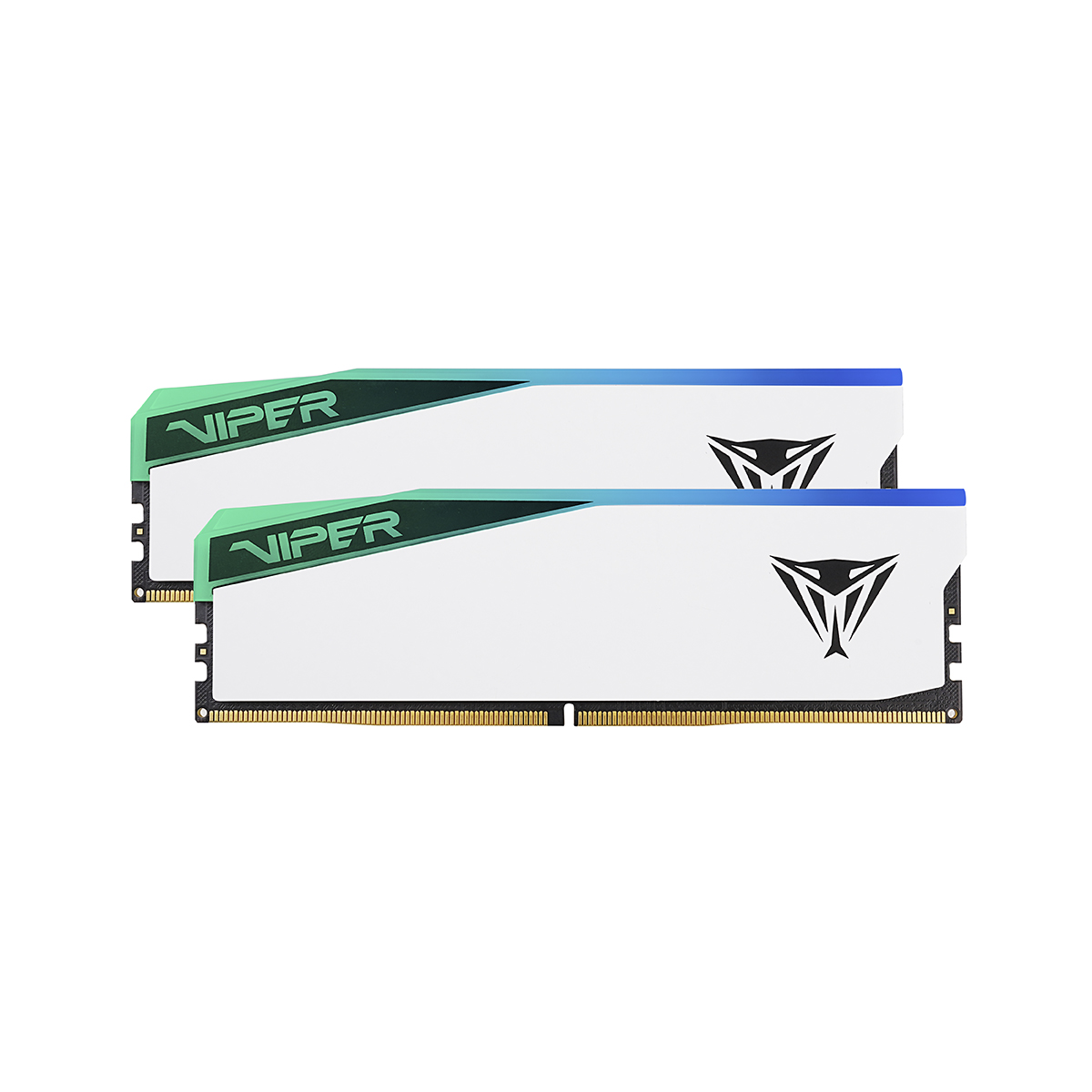 PATRIOT (VIPER GAMING) ELITE 5 RGB 48GB DDR5 6000MT/s [24GBx2 Kit] - PVER548G60C42KW (White)