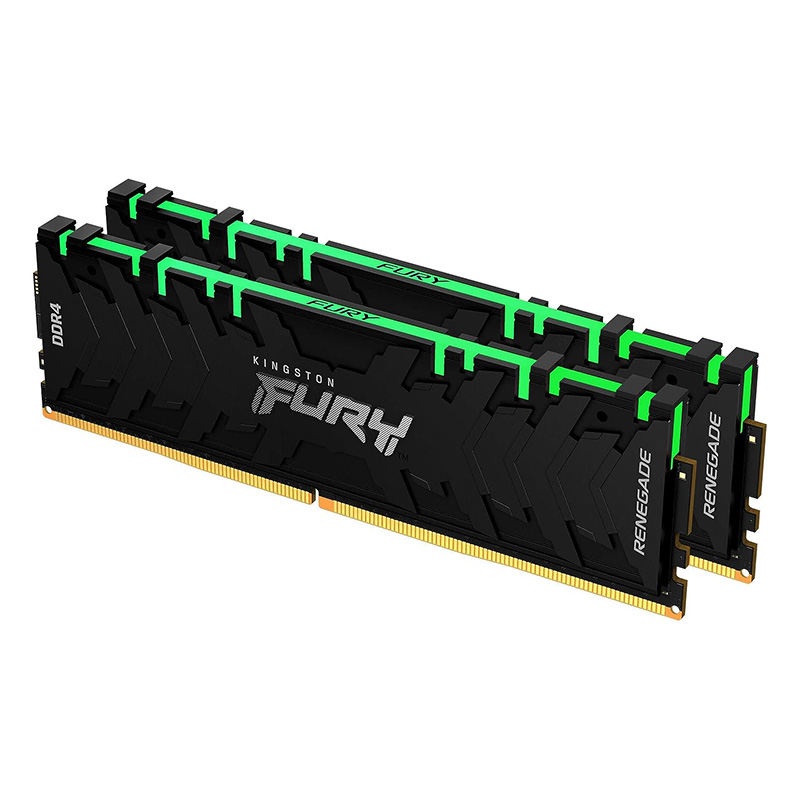 Kingston 32GB (2x16GB) KF432C16RB1AK2/32 FURY Renegade RGB 3200MHz DDR4 RAM