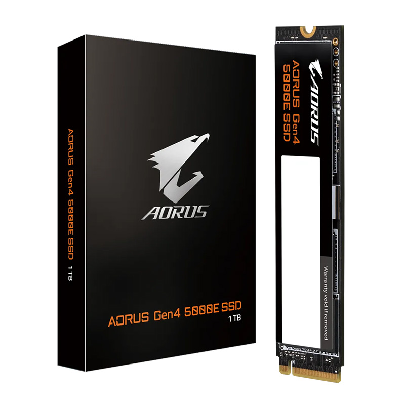 Gigabyte Aorus 5000E 1TB PCIe Gen 4 M.2 NVMe SSD (AG450E1TB-G)