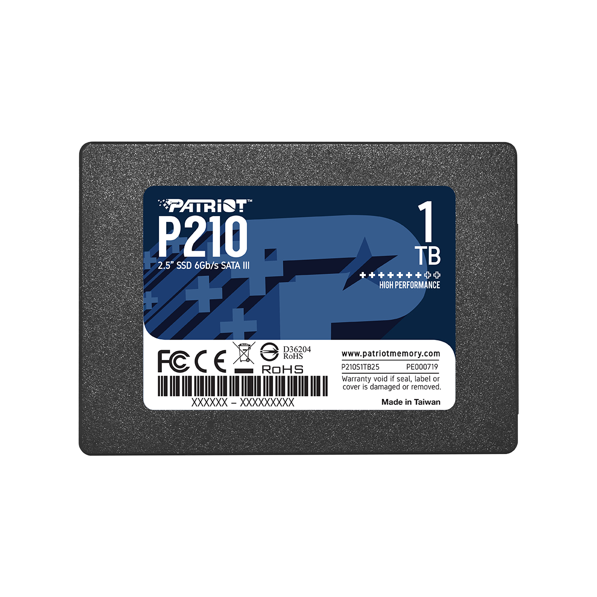 PATRIOT MEMORY P210 SSD 1TB SATA 3 Internal Solid State Drive 2.5 (P210S1TB25)