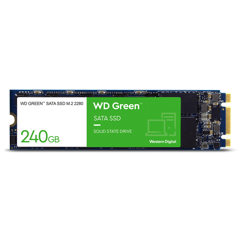 Western Digital 240GB Green M.2 2280 SATA SSD (WDS240G2G0B)