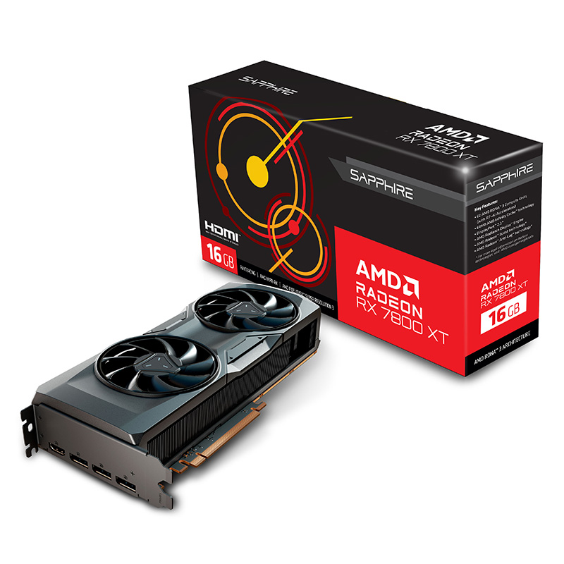 新品SAPPHIRE Radeon RX 7800 XT GAMING 16GB Sapphire-AMD-Radeon-RX-7800-XT