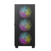 Cases-Gamemax-Computer-case-MATX-black-Case-White-internal-4x-ARGB-fan-Aero-Mini-3
