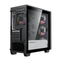 Cases-Gamemax-Computer-case-MATX-black-Case-White-internal-4x-ARGB-fan-Aero-Mini-6