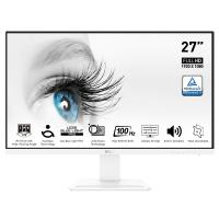 MSI 27in FHD IPS 100Hz Adaptive-Sync Professional Business Monitor White with SPK (PRO MP273AW)
