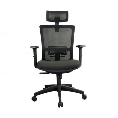 Ekkio Office Chair S-Shaped Backrest, Adjustable Height, Durable Frame ...