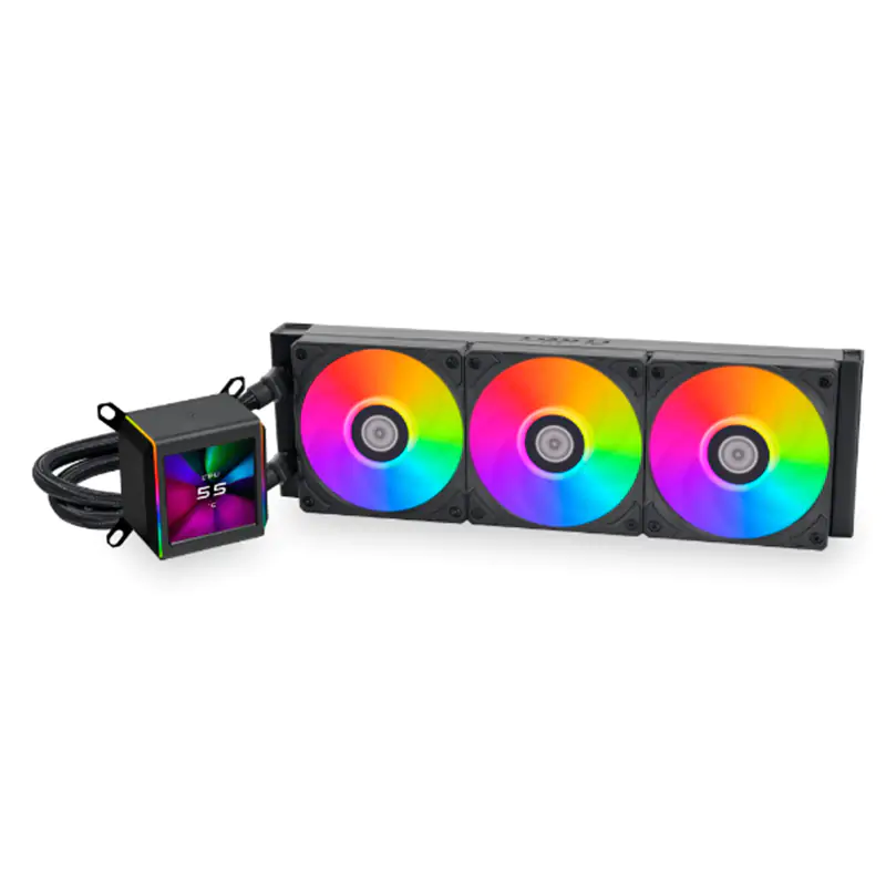Lian Li Galahad II LCD 360 ARGB AIO Black Liquid CPU Cooler msy