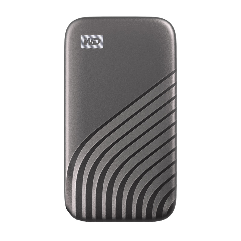 Western Digital My Passport 2TB USB-C Portable SSD - Gray