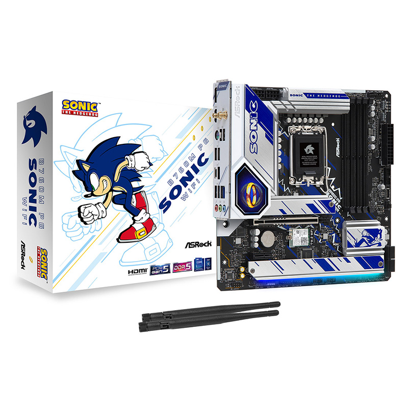 Asrock B760M PG Sonic WiFi LGA 1700 mATX Motherboard