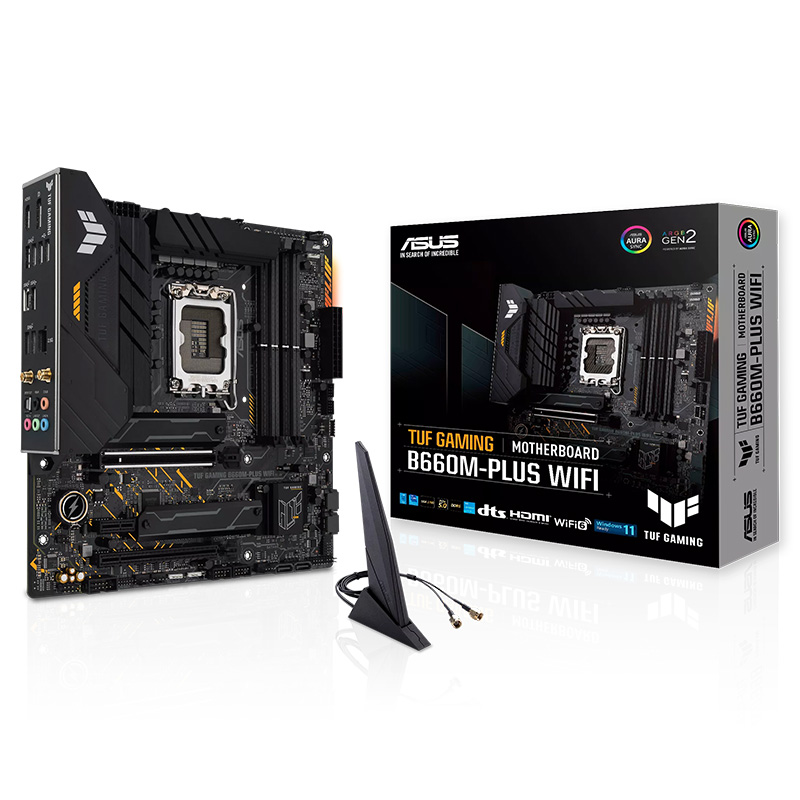 Asus TUF Gaming B660M-Plus WiFi DDR5 LGA1700 mATX Motherboard