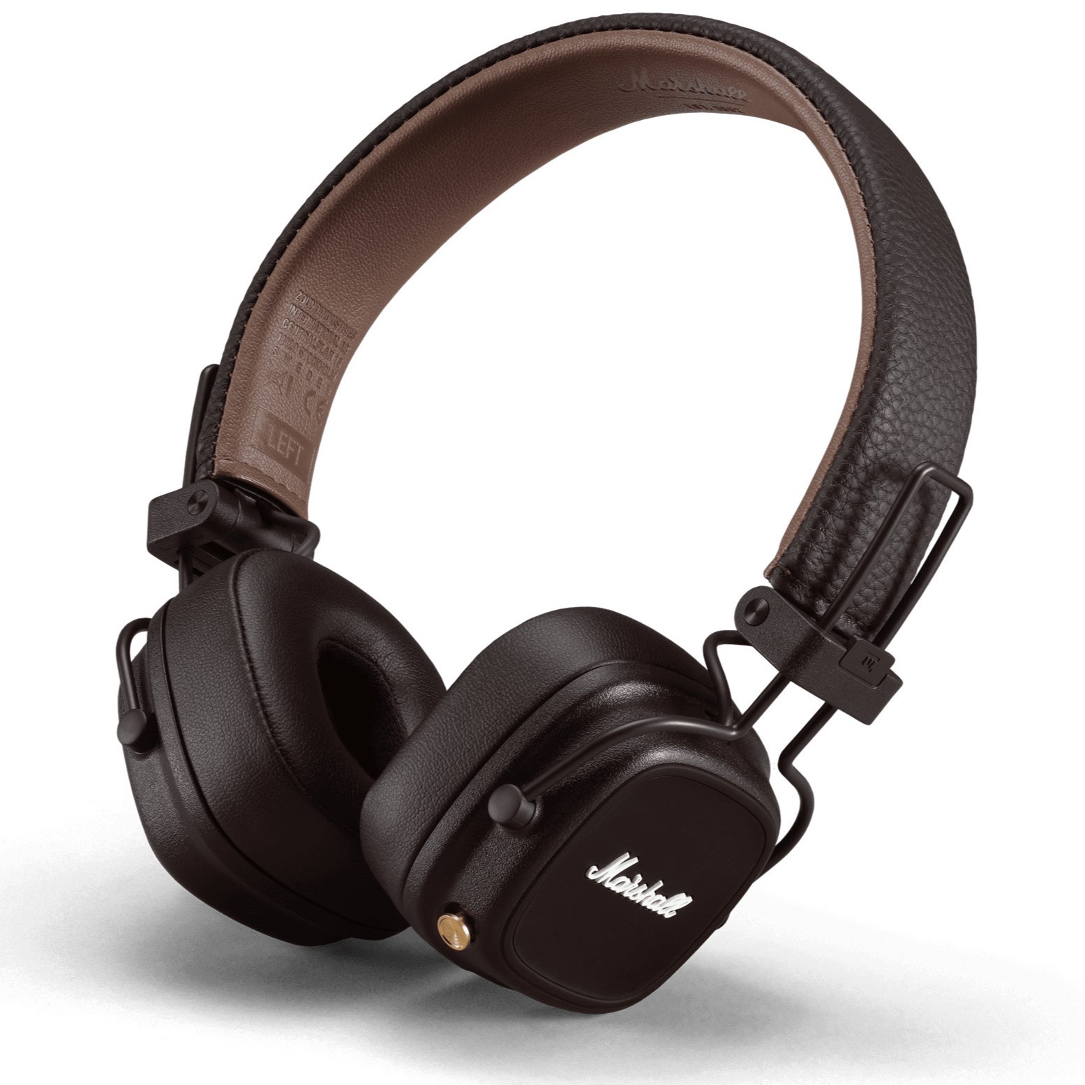 Marshall MAJOR IV Wireless On-Ear Headphones - Brown