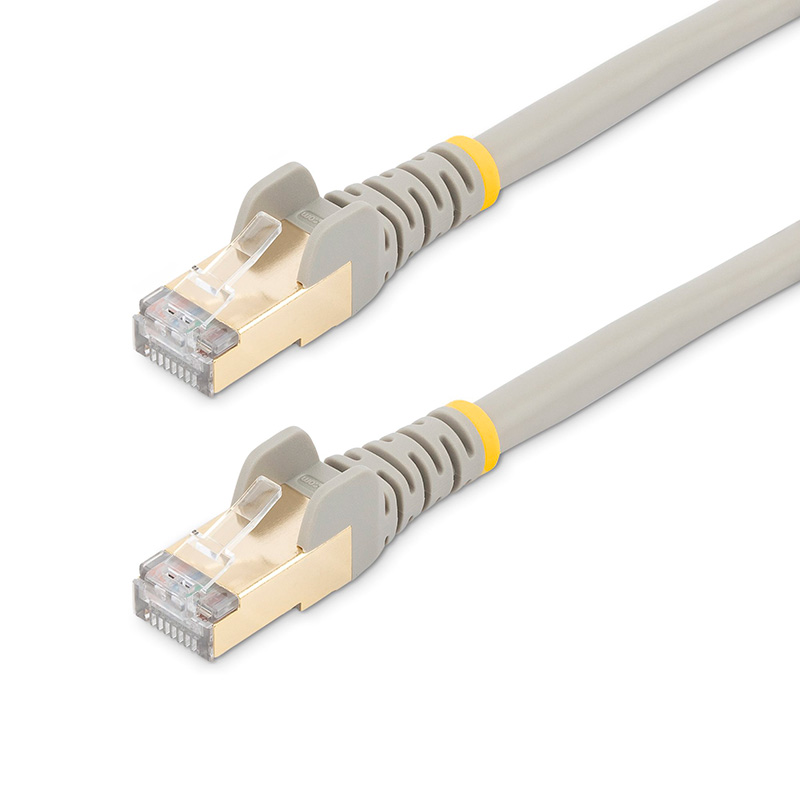 StarTech CAT6a Ethernet Cable 10 Gigabit Shielded Snagless RJ45 0.5m - Grey