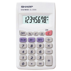 EL-233SBN Sharp 8 Digit Pocket Calculator