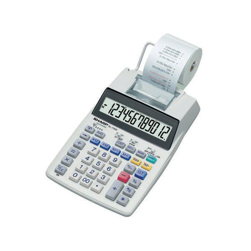 EL-1750V Sharp Printing Calculator