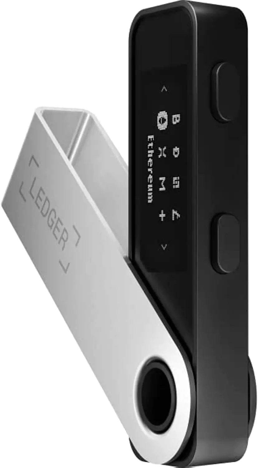 Ledger Nano S Plus Crypto Hardware Wallet - Matte Black - msy.com.au