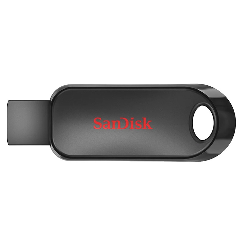 SanDisk 64GB Cruzer Snap USB 2.0 Flash Drive - Black