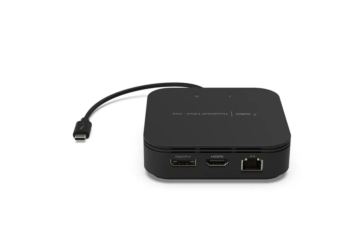 WORLD’S FIRST THUNDERBOLT™-CERTIFIED DUAL – POWERED DOCK Dual Monitor Dock for PC and Mac