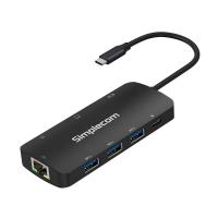 Simplecom 8-in-1 USB-C Multiport Docking Station with HDMI 2.0 Port (CHT580)