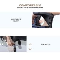 Gaming-Chairs-Ekkio-Office-Chair-S-Shaped-Backrest-Adjustable-Height-Durable-Frame-Black-4