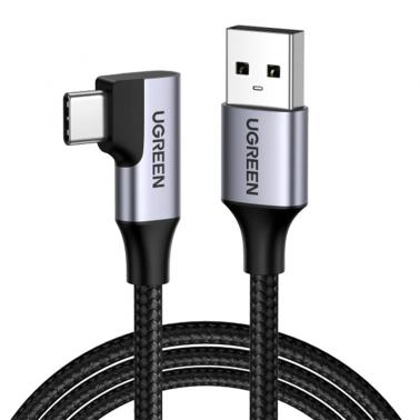 UGreen Right Angle USB C Male to USB 3.0 Male Cable 1m (20299) - msy.com.au