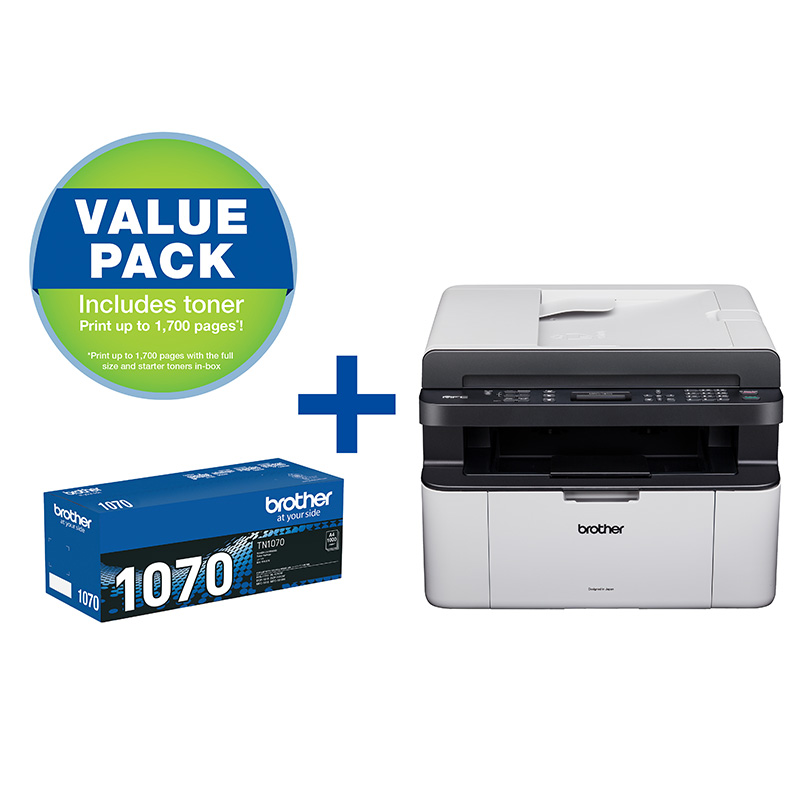 Brother Multi-Function Printer MFC-1810 Value Pack