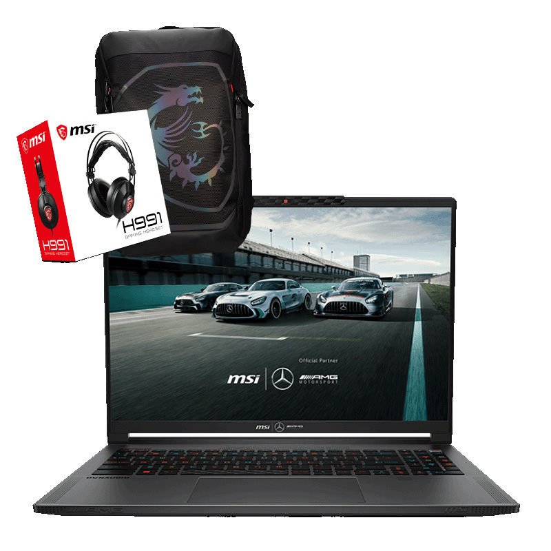 MSI Stealth 16 Mercedes AMG 16in UHD+ i9 13900H RTX 4070 2TB SSD 32GB RAM W11P Gaming Laptop (Stealth 16 MercedesAMG A13VG-240AU)