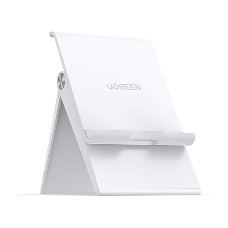 UGreen Adjustable Desk Phone Stand - White