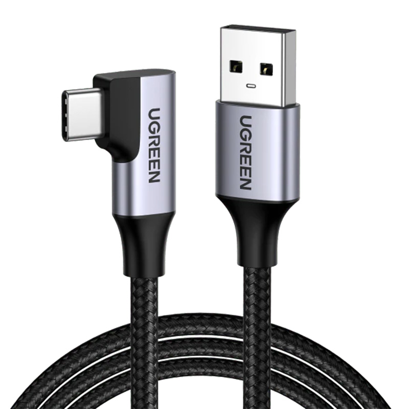 UGreen Right Angle USB C Male to USB 3.0 Male Cable 1m