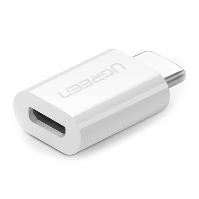 UGreen USB 3.1 Type-C to Micro USB OTG Adapter - White