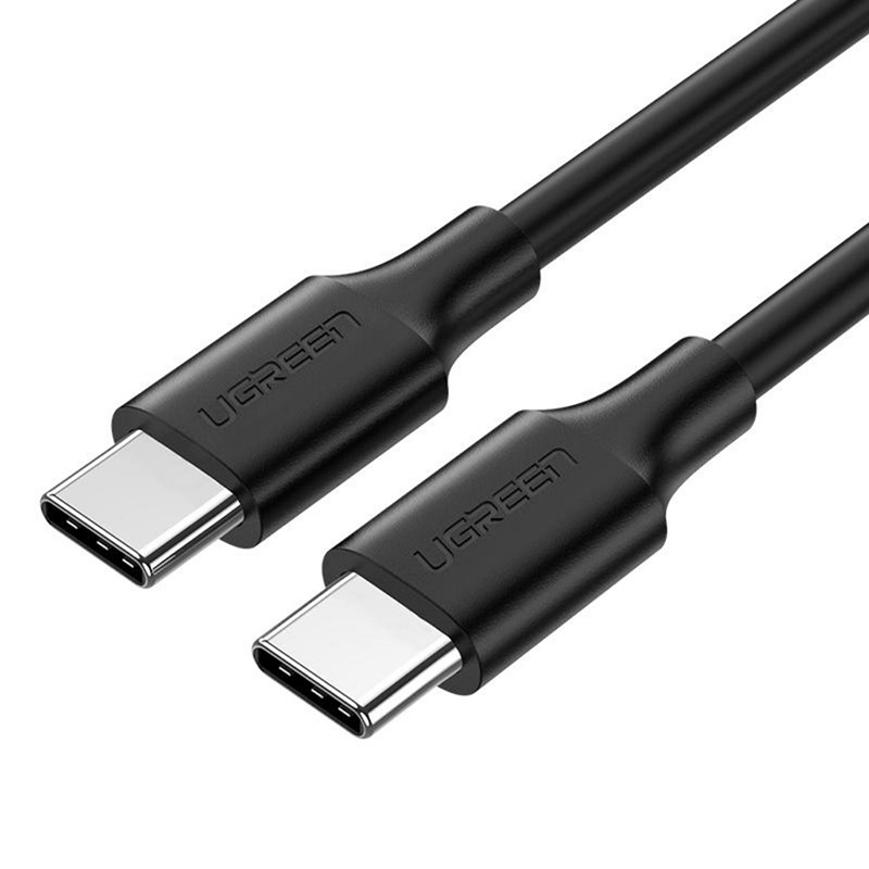 UGreen USB Type-C Male to USB Type-C Male Black Cable 2m