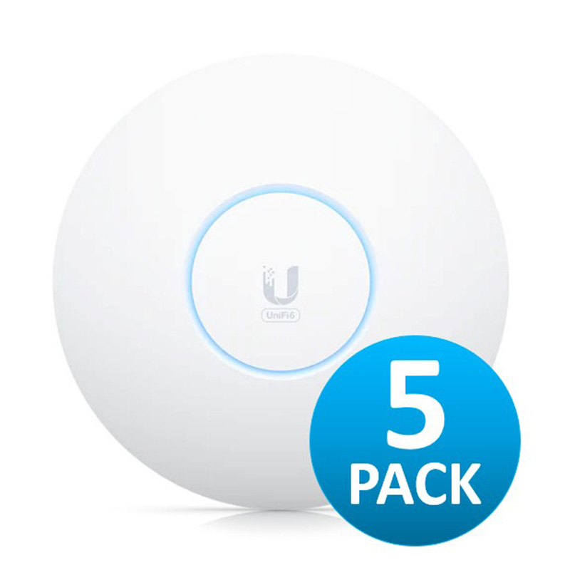Ubiquiti UniFi Wi-Fi 6 Enterprise 5 Pack (U6-ENTERPRISE-5)
