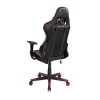 Brateck-PU-Leather-Gaming-Chairs-with-Headrest-and-Lumbar-Support-Black-Red-3