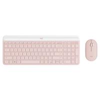 Logitech MK470 Slim Combo Wireless Keyboard and Mouse Combo - Rose