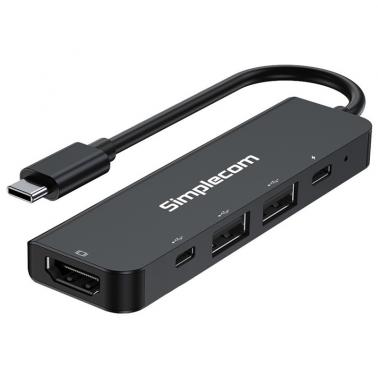 Simplecom 5-in-1 USB-C Multiport Adapter USB Hub (CH550) - msy.com.au