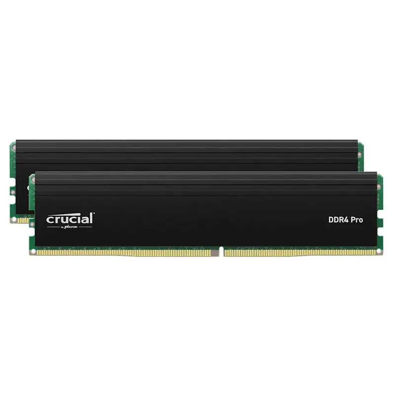 Crucial DDR4 Pro 64GB (32GB×2枚) 3200MT/s Crucial Pro 64GB (2x32GB) CP2K32G4DFRA32A 3200MHz CL22 DDR4 RAM