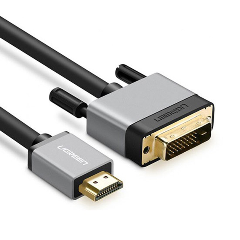 UGreen HDMI to DVI 24+1 Cable M/M Cable - 5m
