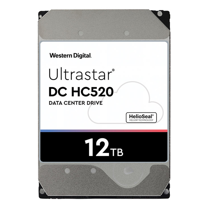 Western Digital Ultrastar DC HC520 12TB 7200RM 3.5in SAS Hard Drive (0F29532)