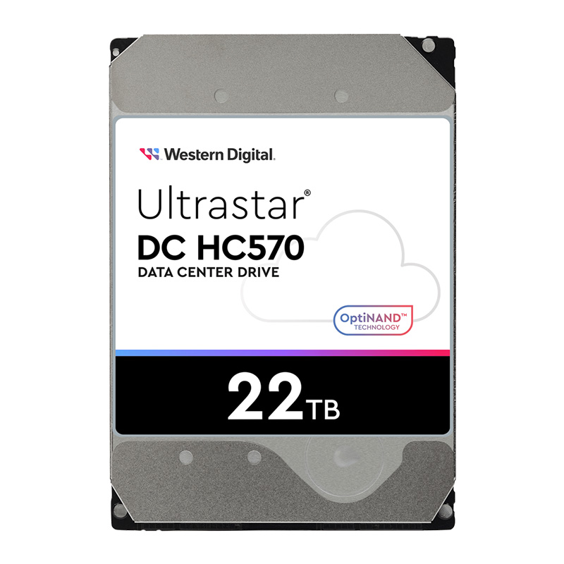 Western Digital Ultrastar DC HC570 22TB 7200RPM 3.5in SATA Hard Drive (0F48155)