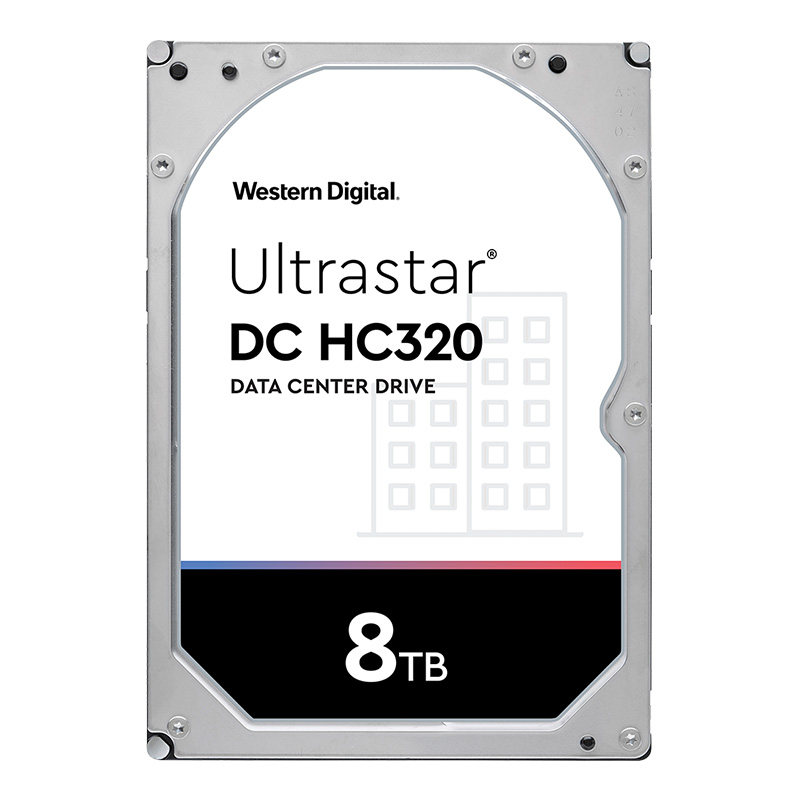 Western Digital Ultrastar DC HC320 8TB 7200RPM 3.5in SAS Hard Dirve (0B36400)