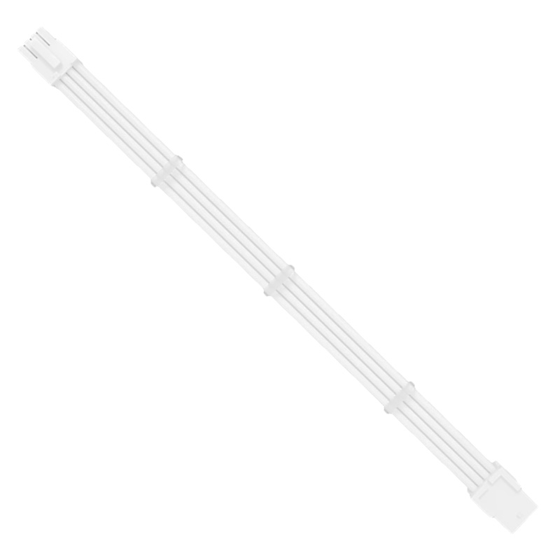 Cruxtec PP-8PT8-30WH EPS 8Pin Female to 8Pin Male Cable 30cm White