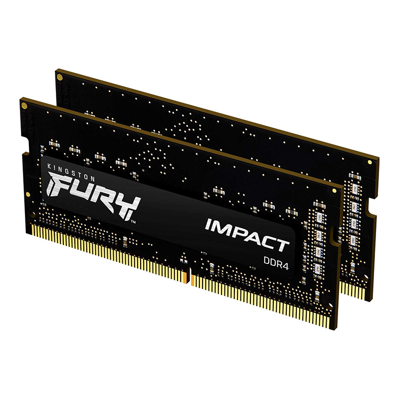 Kingston 32GB (2x16GB) KF432S20IBK2/32 Fury Impact 3200MHz CL20 SODIMM DDR4 RAM